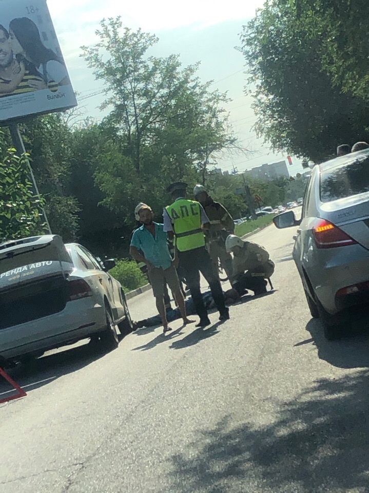 В центре города сбили пенсионера