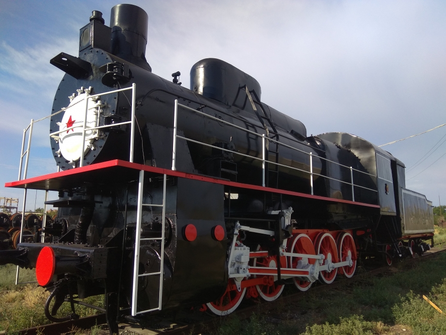 В Астрахани установят раритетный паровоз