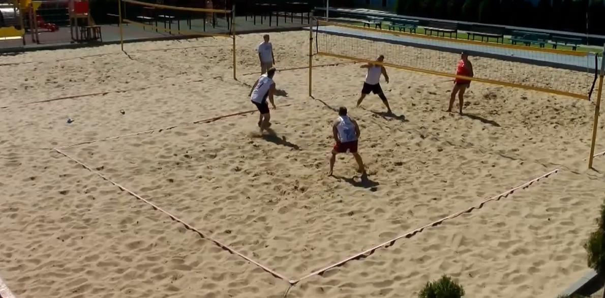 Видео турнира по пляжному волейболу от компании «РЕАЛ»