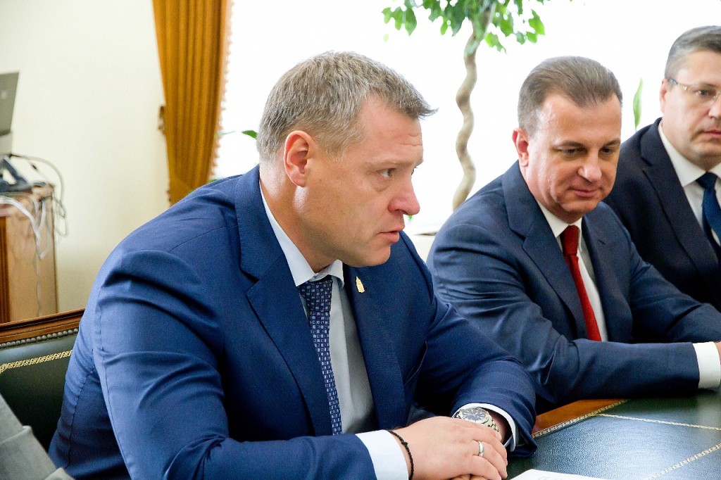 Игорь Бабушкин встретился с заместителем председателя правления ПАО «Газпром» Виталием Маркеловым