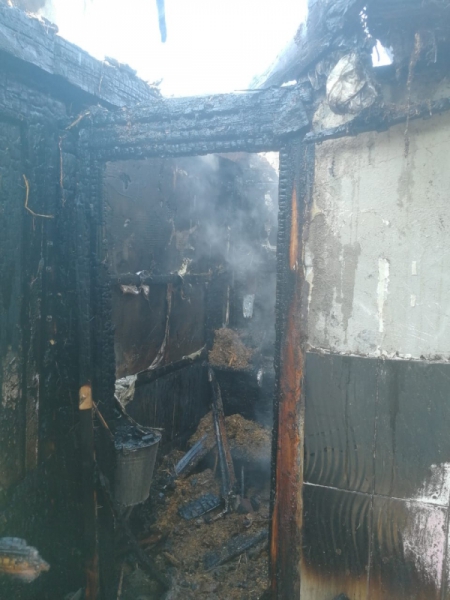 Накануне в Астрахани горели две бани и дом