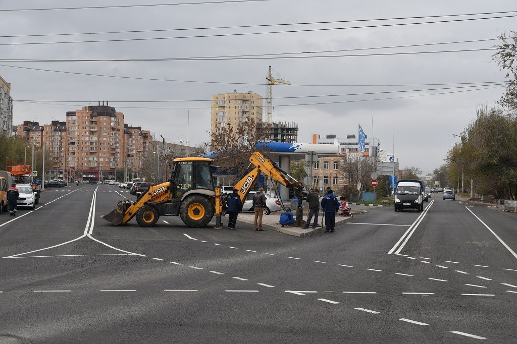 Улица Богдана Хмельницкого почти готова к сдаче