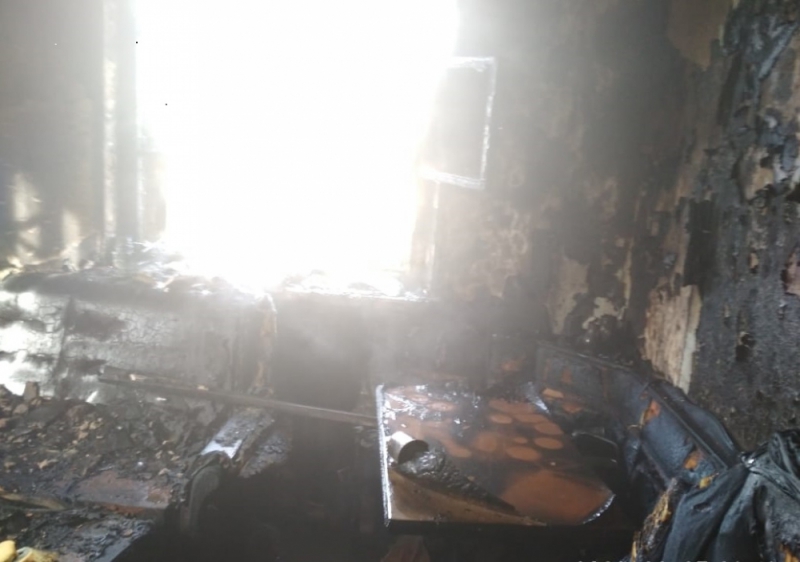 При пожаре в Ахтубинске пострадали люди