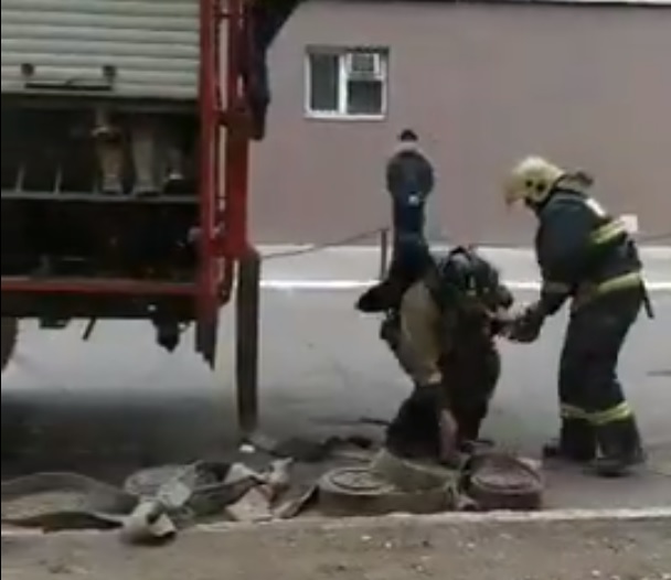 Из-за пожарно-тактических учений в центре Астрахани серьезный затор
