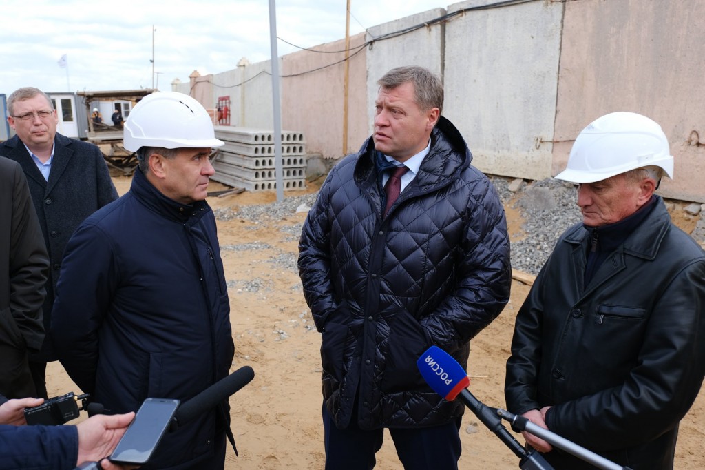 Игорь Бабушкин: Нельзя допустить срыва сроков строительства новых корпусов интерната в Нариманове