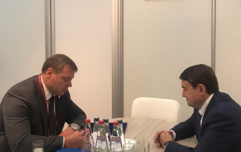 Губернатор Игорь Бабушкин провёл переговоры с помощником президента Игорем Левитиным