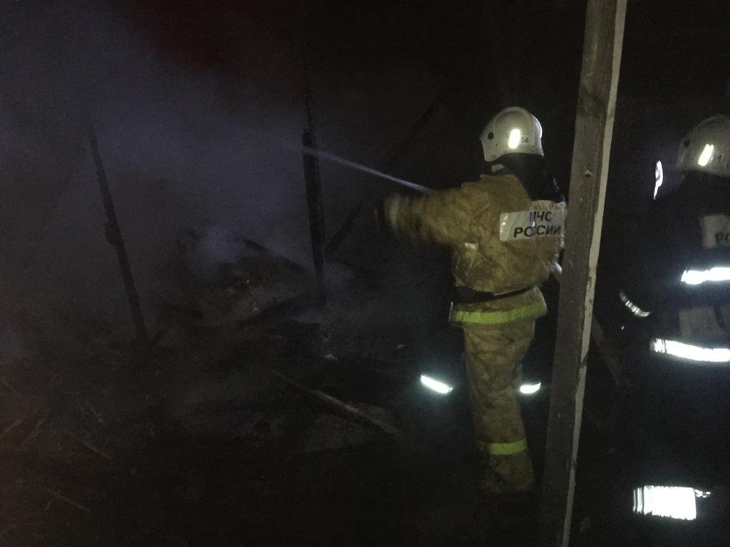 В селе Бирюковка сгорел жилой дом