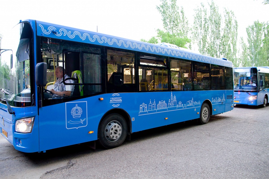 Астраханская область закупит 520 автобусов для новой транспортной системы