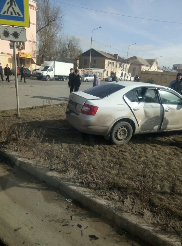 В Астрахани произошла массовая авария