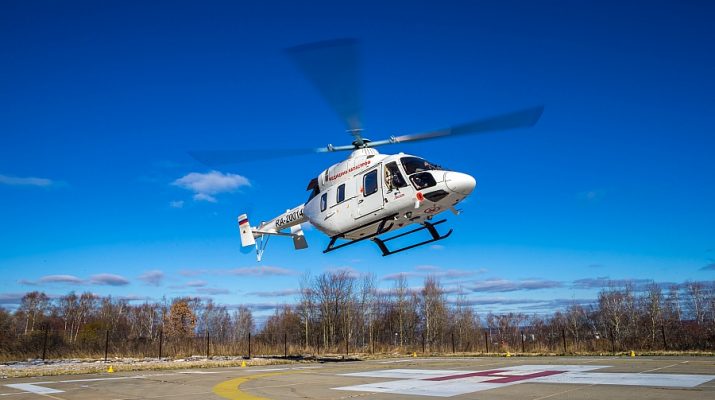 Медицинский вертолет «Русские вертолетные системы»