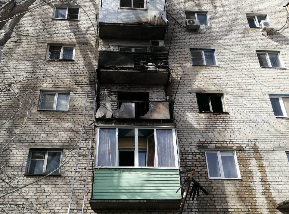 Сгорела квартира Бабаевского