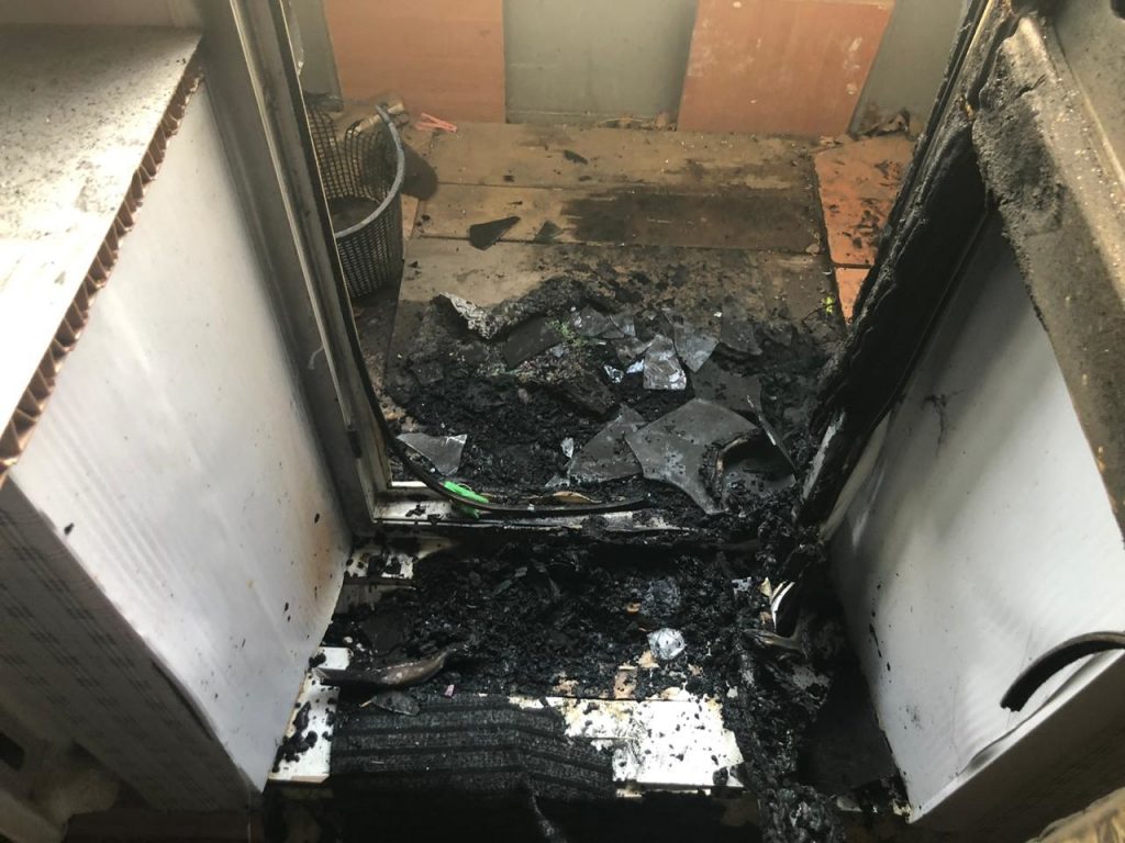 пожар в квартире Астрахань
