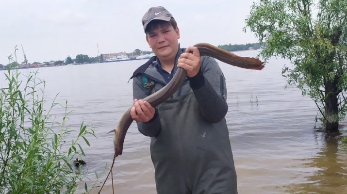 Астраханский рыбак выловил неизвестную рыбу