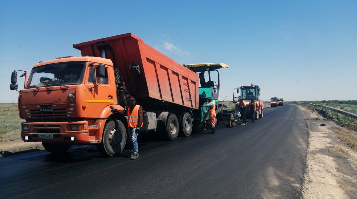В Астраханской области отремонтировано 38,9 километров региональных трасс