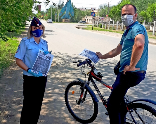 Ахтубинск велосипедист