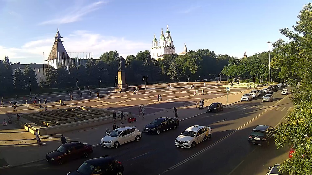 площадь Ленина Астрахань