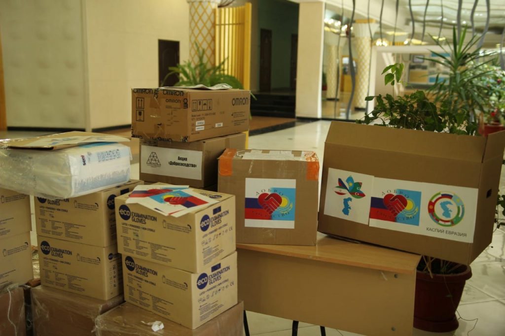 АГТУ собрал гуманитарный груз для республики Казахстан