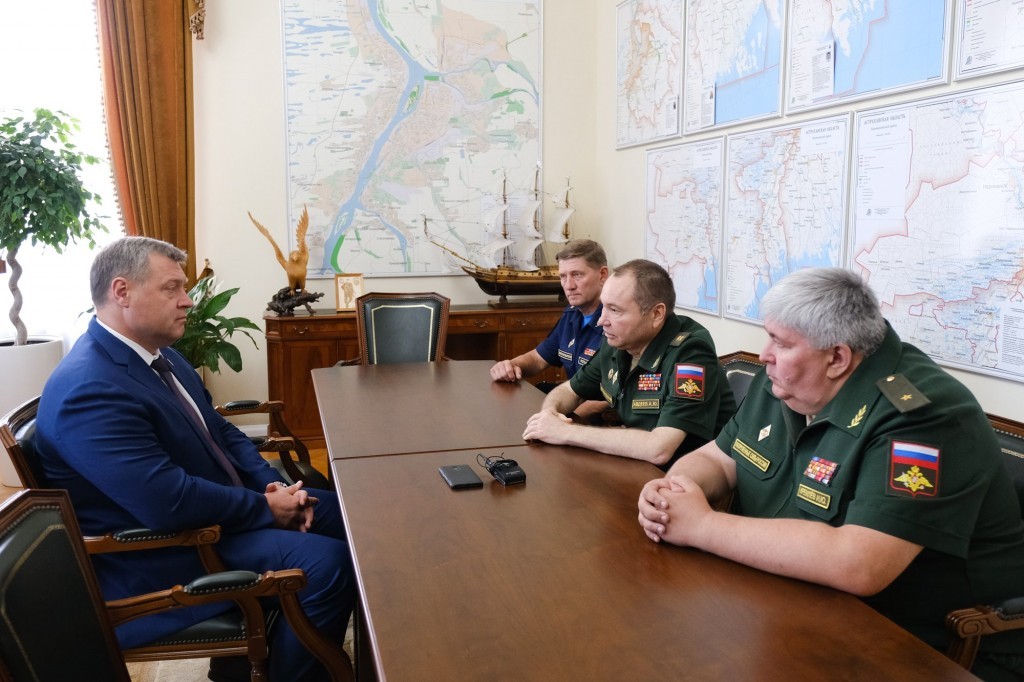 В Астрахани новый областной военный комиссар