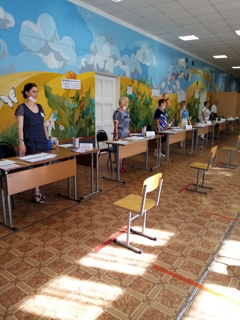 Статистика посещения голосования по поправкам в Конституцию РФ в Астрахани