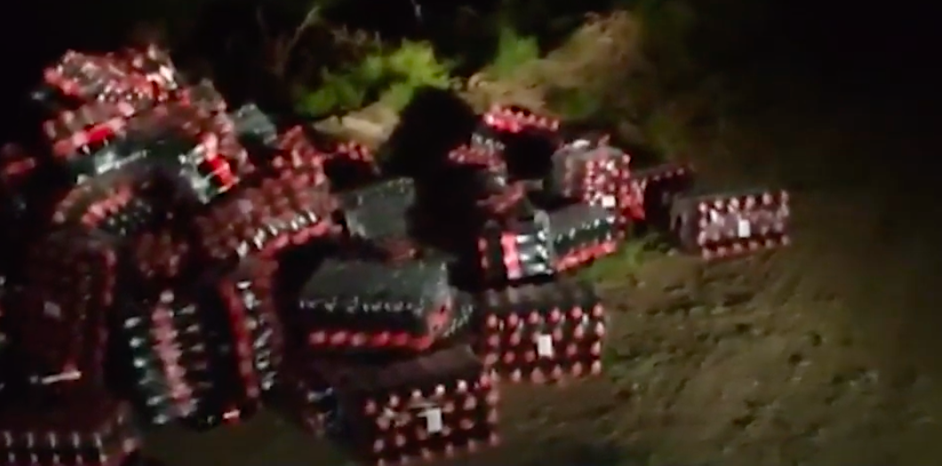 В Астраханской степи нашли больше 1000 бутылок Coca-Cola