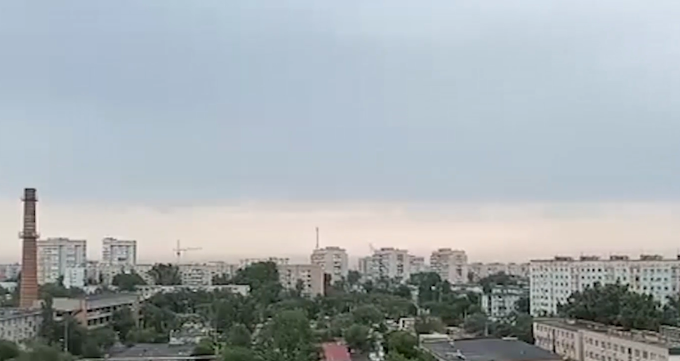 дождь в Астрахани
