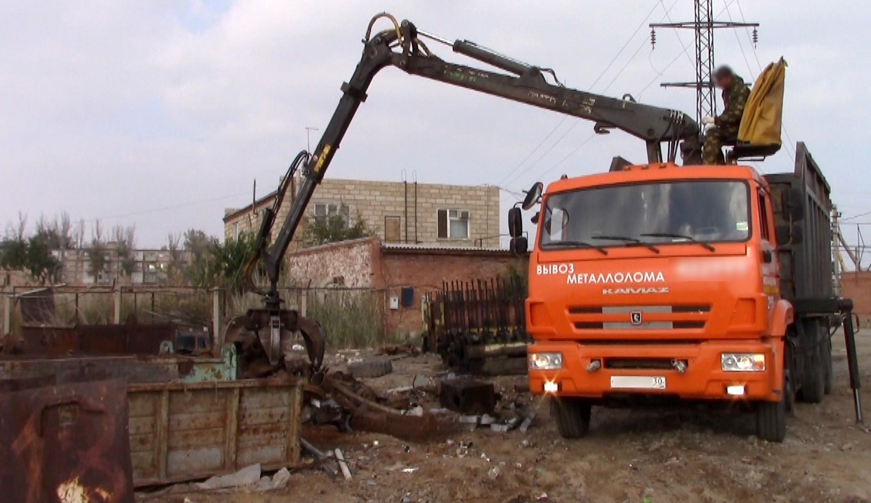 Астраханская полиция конфисковала 23 тонны металла