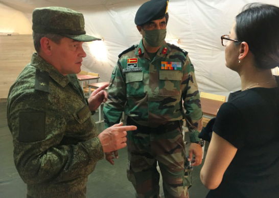 Капустин Яр посетила военная делегация из других стран