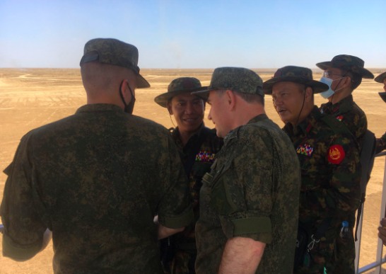 Капустин Яр посетила военная делегация из других стран