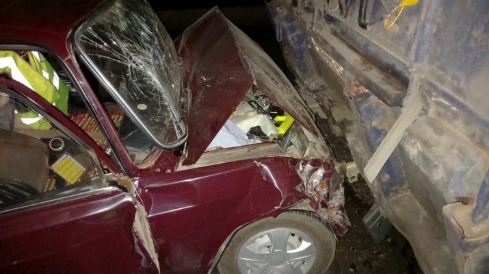 В Астраханской области уснувший за рулём москвич попал в аварию