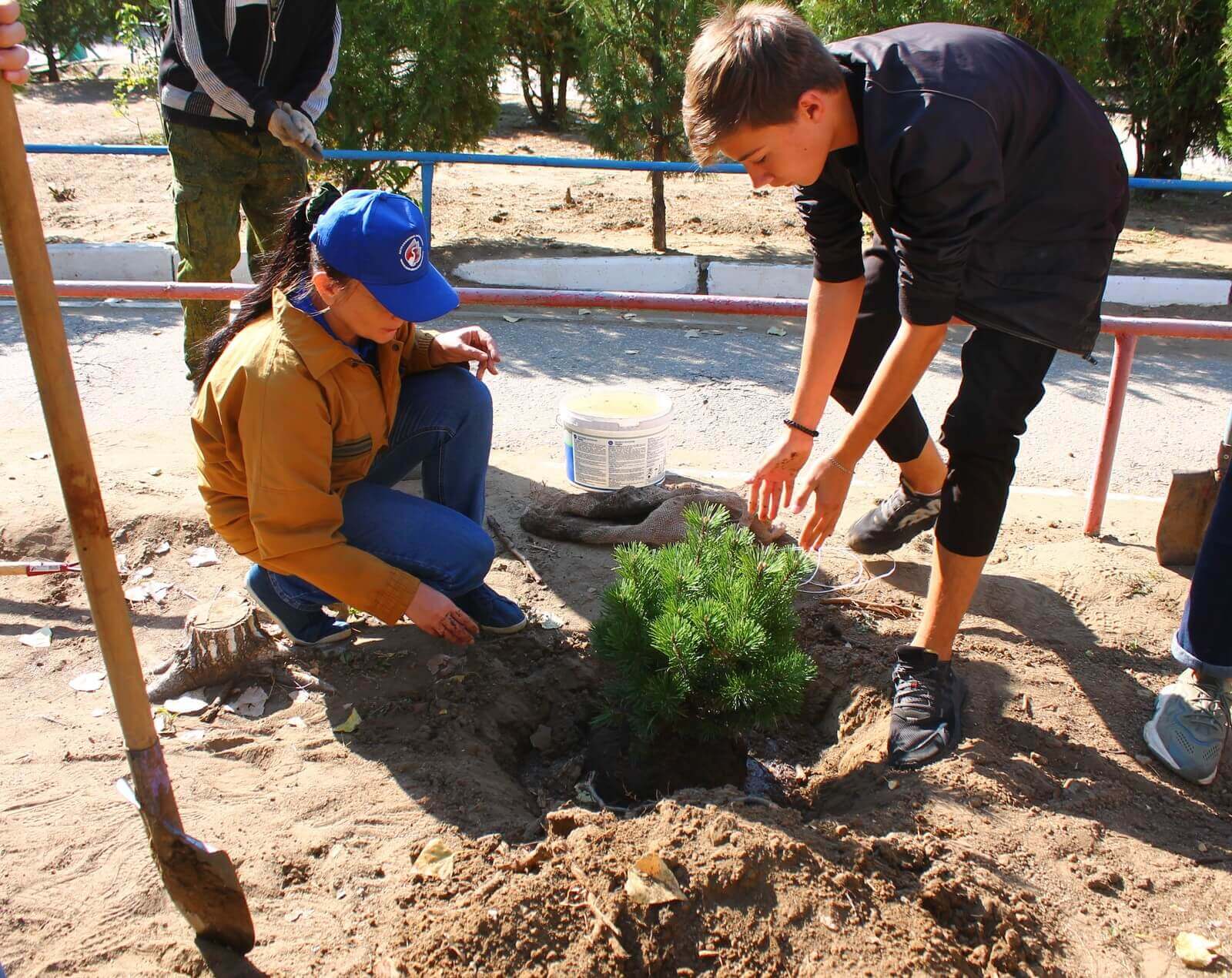 Астраханский биосферный заповедник собирает макулатуру и сажает деревья