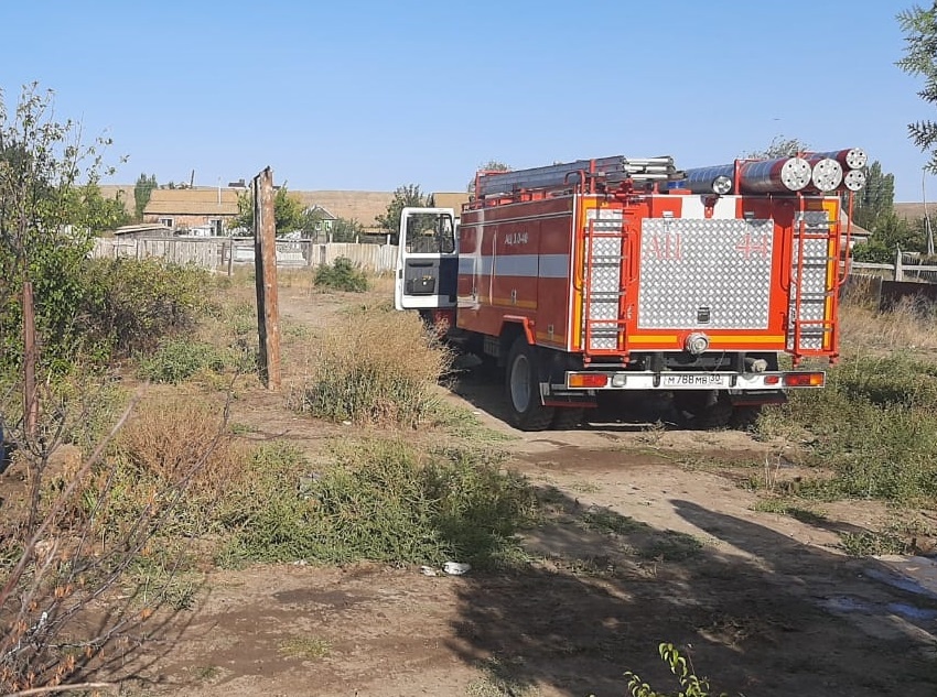В Лелнинском районе в пожаре погиб астраханец