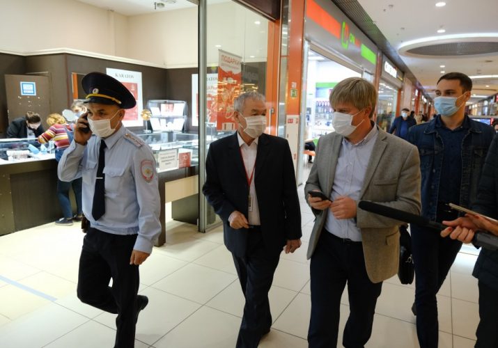 В Астрахани проходят рейды по контролю соблюдения масочного режима