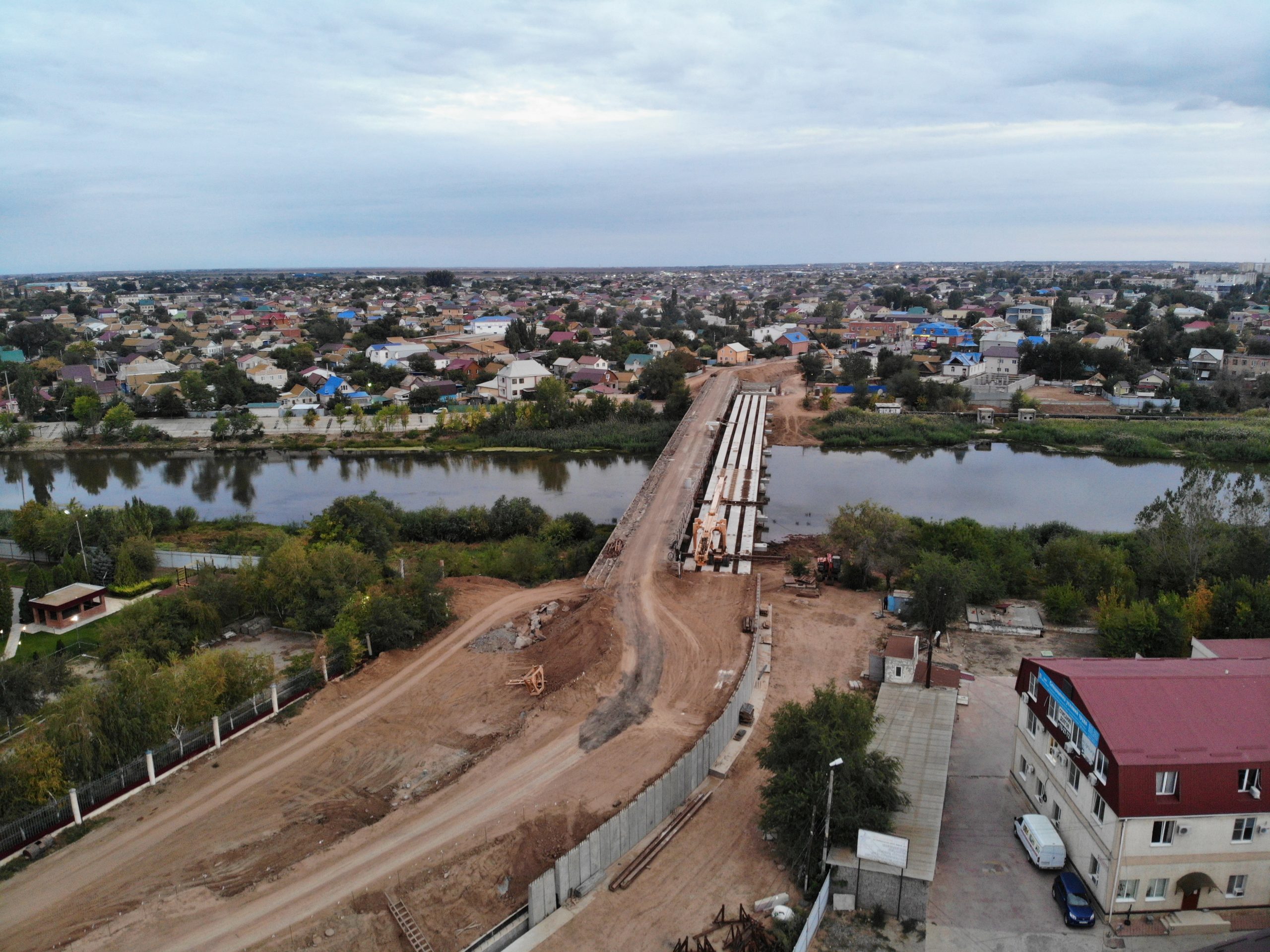 ремонт Милицейского моста продлится до следующей осени