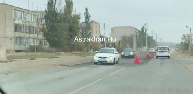 На Фунтовском шоссе ремонтируют "горбатый" асфальт (видео)