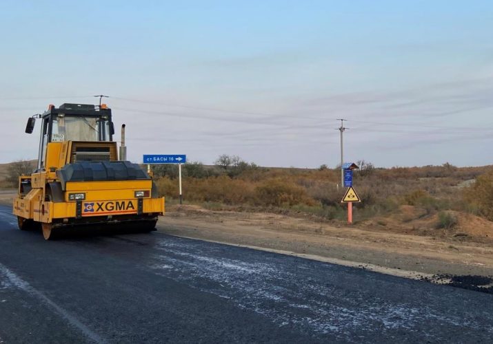 Раньше срока закончится ремонт ещё одной трассы в Астраханской области