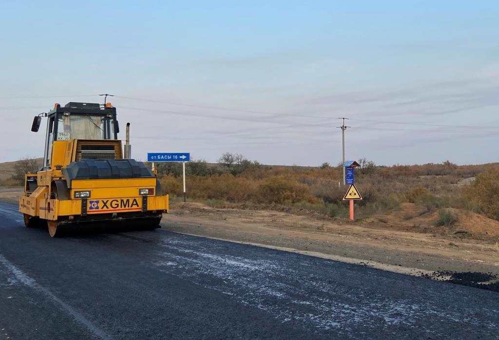Раньше срока закончится ремонт ещё одной трассы в Астраханской области