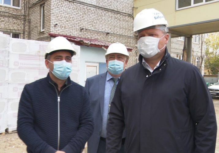 Игорь Бабушкин посетил строительство перинатального центра