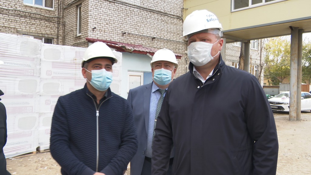 Игорь Бабушкин посетил строительство перинатального центра