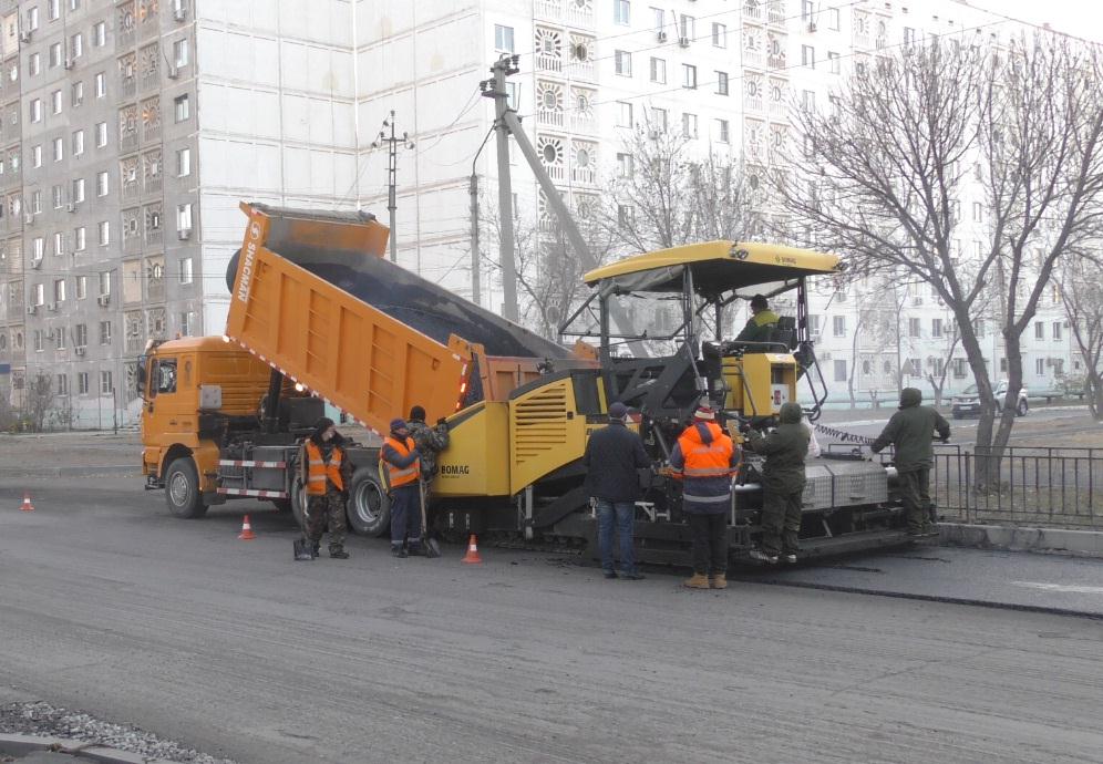 Ремонт проезжей части улицы Генерала Епишева почти завершён