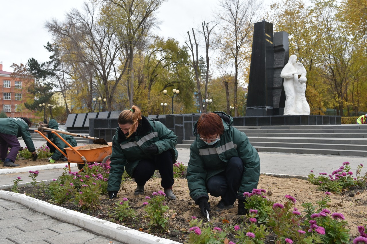 Тысячи цветов украсят улицы Астрахани