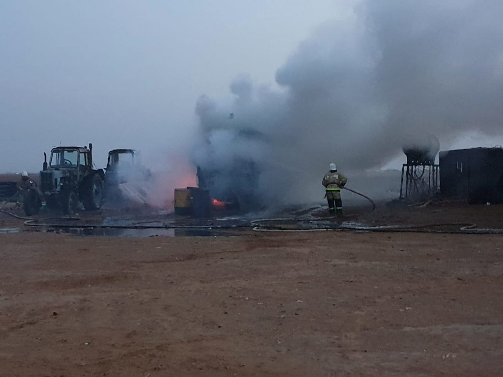 В Астраханской области случилось 26 пожаров