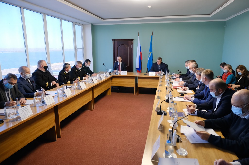 В Астрахани обсудили возможности и развитие морского отрезка коридора «Север-Юг»