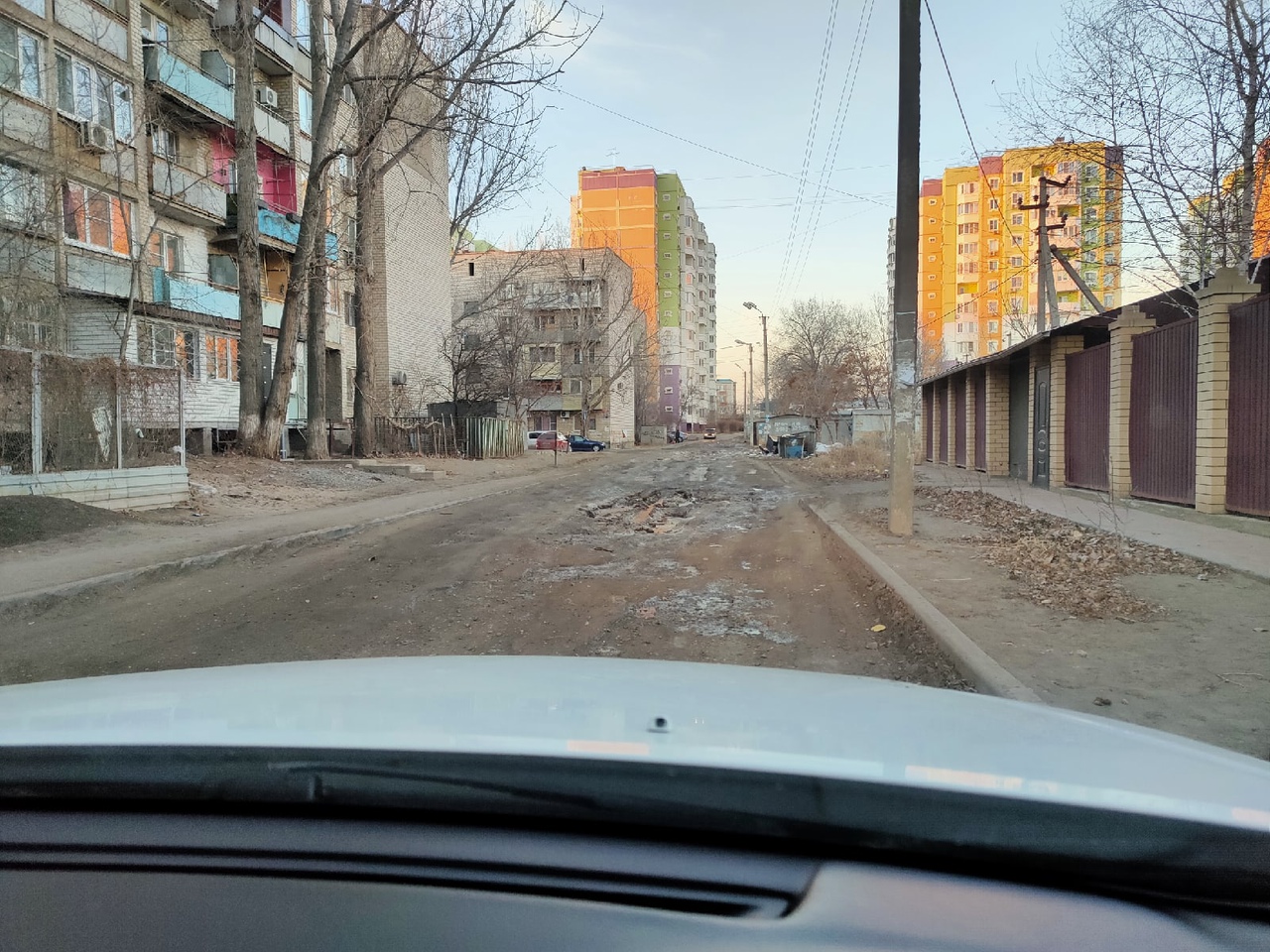 ямы на дороге Астрахань