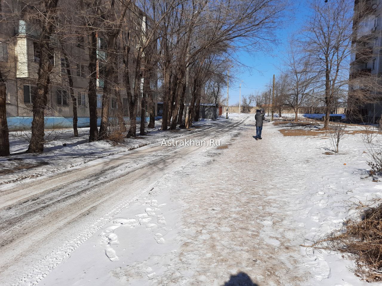 В Астрахань пришли аномальные морозы до ‑24°