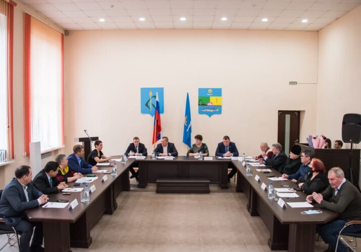 заседание Общественной палаты Камызякского района