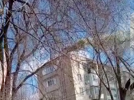 В Астрахани на улице Татищева горит кафе (видео)