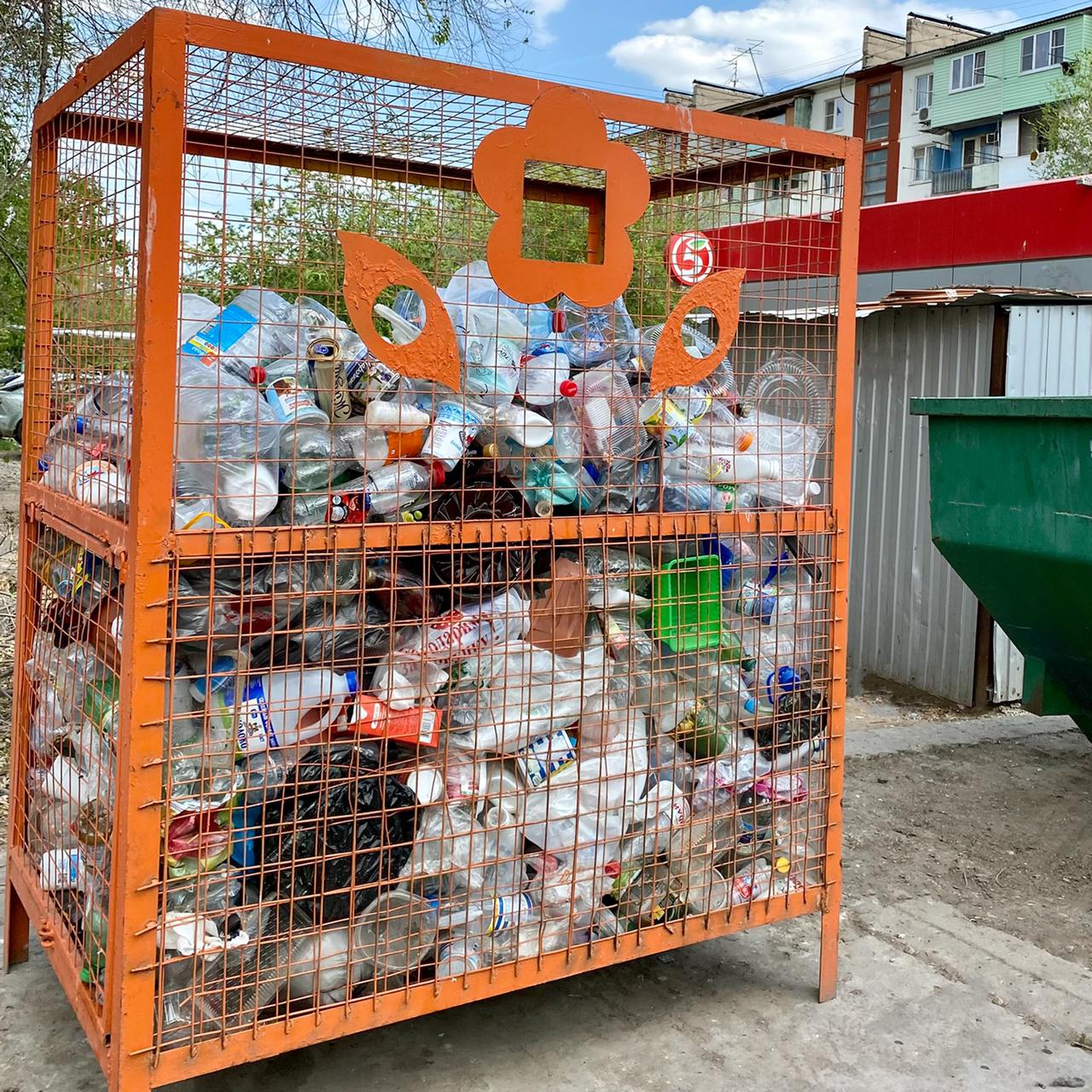 Сбор пластика в Астрахани