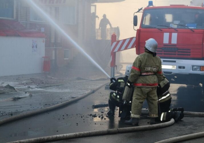 Пожары в Астрахани