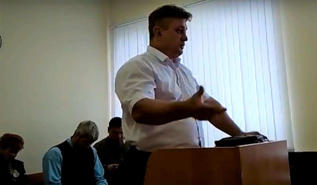 Олег Дивинчук в суде