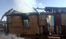 сгорел жилой дом в харабалях